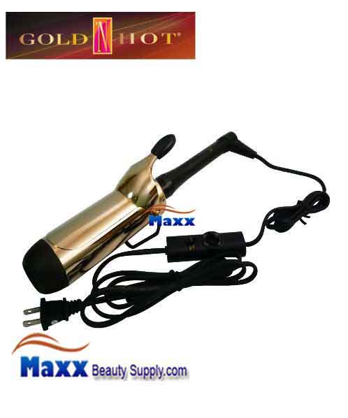 Gold N Hot 24K Gold Coated #GH9208 Spring Curling Iron - 2"